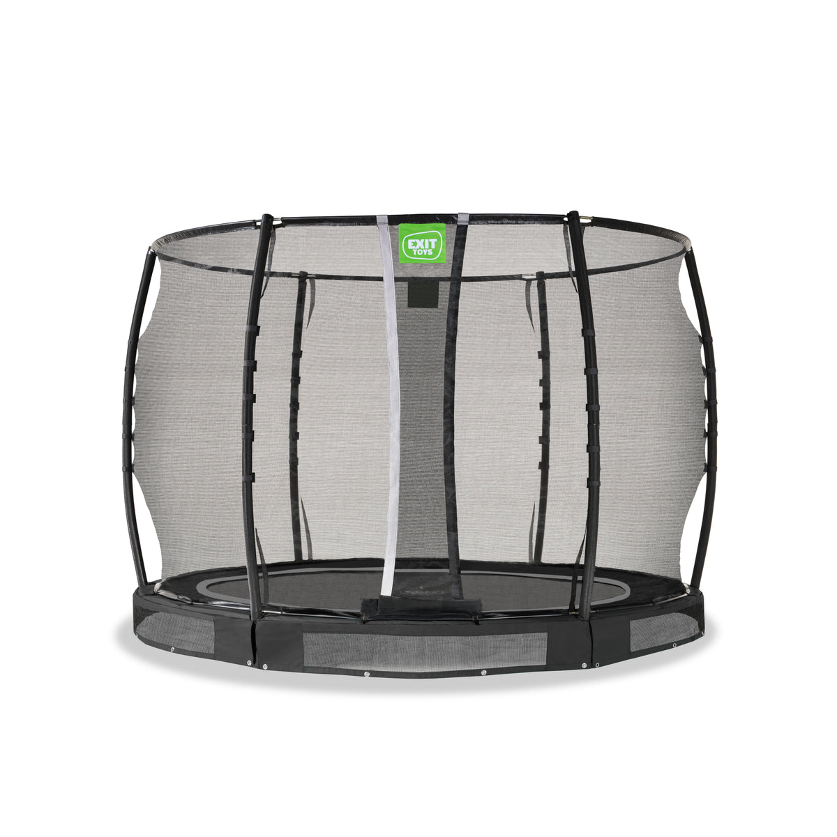 EXIT Allure Premium Bodentrampolin ø427cm - grün