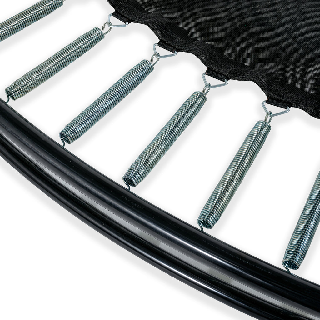 EXIT Dynamic ebenerdiges sports Trampolin ø427cm - schwarz