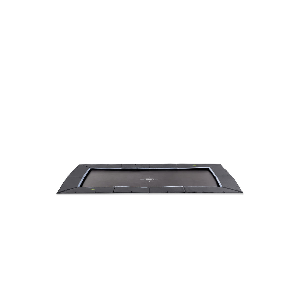 EXIT Dynamic ebenerdiges sports Trampolin 275x458cm - schwarz
