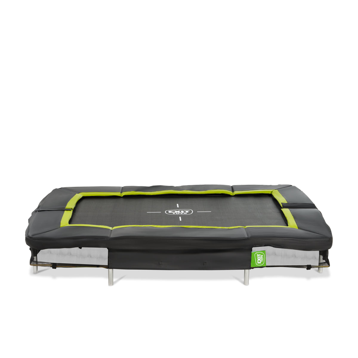 EXIT Silhouette sports Bodentrampolin 153x214cm - schwarz