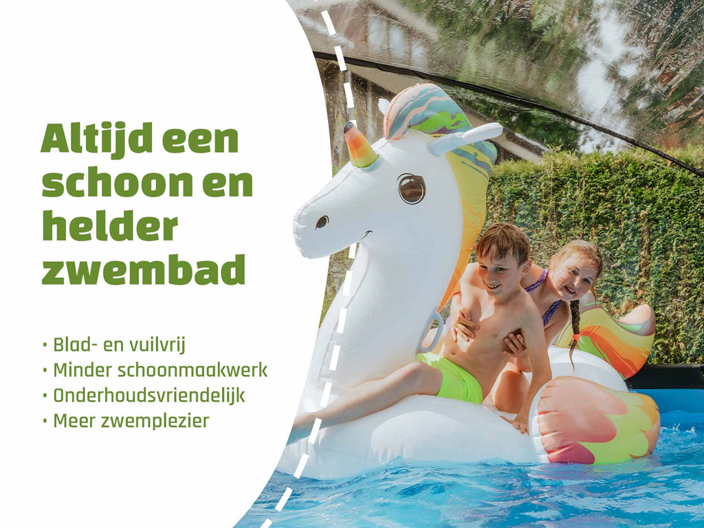 EXIT Poolabdeckung ECO ø366cm - auch für Intex/Bestway - universell
