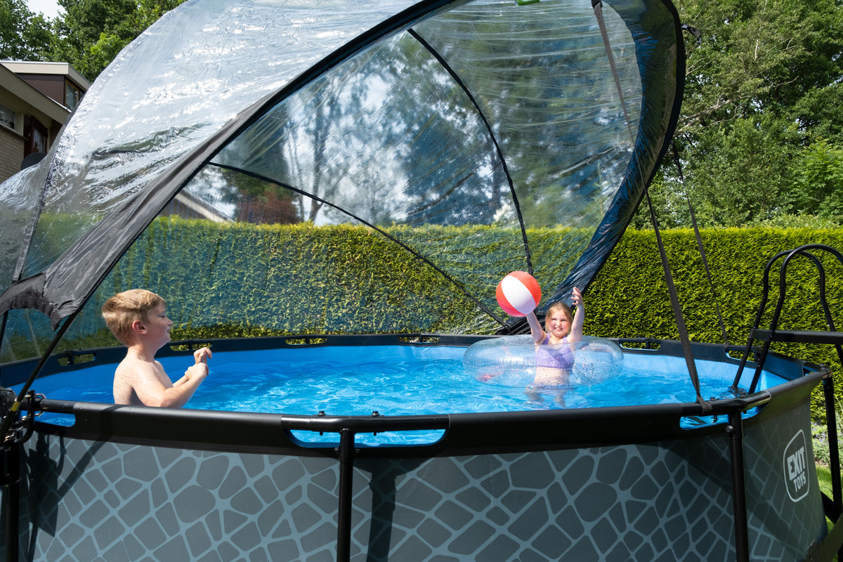 EXIT Poolabdeckung ECO ø427cm - universell