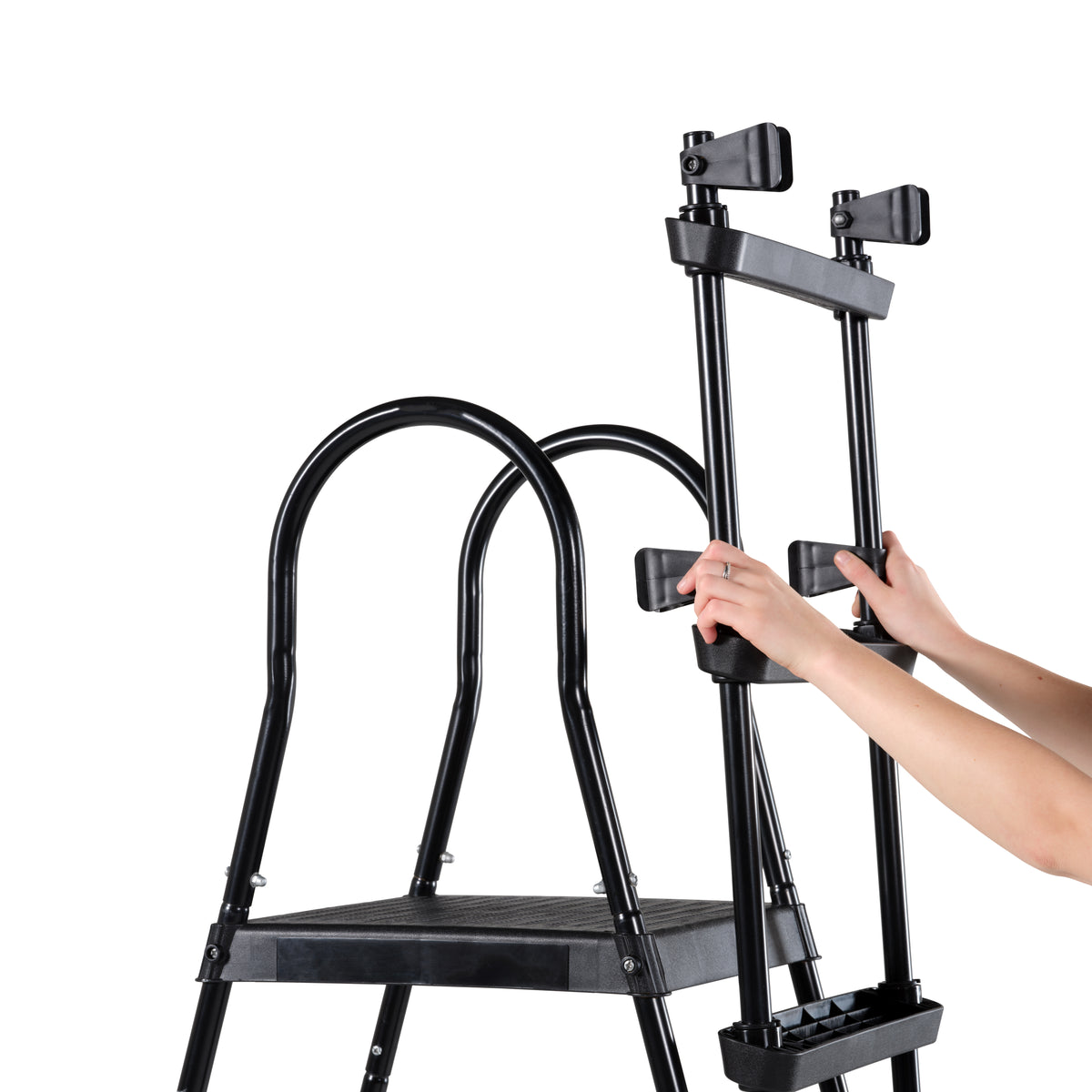 EXIT Poolleiter für Rahmenhöhen von 108-122 cm - schwarz