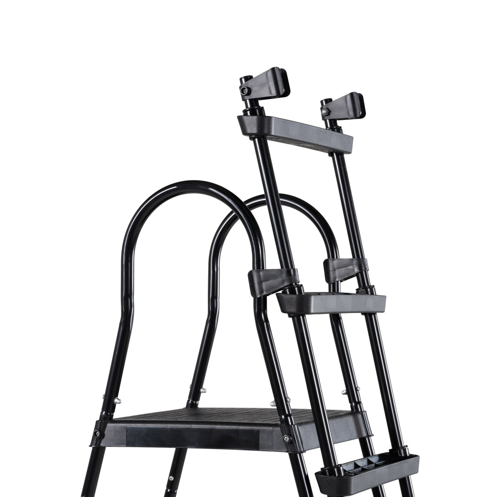 EXIT Poolleiter für Rahmenhöhen von 108-122 cm - schwarz