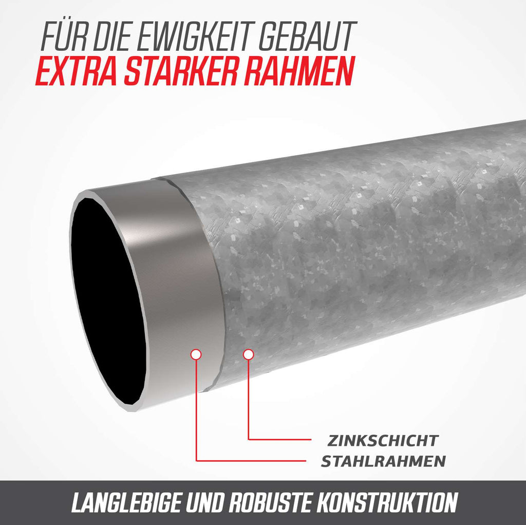 BERG Ultim Favorit InGround Bodentrampolin rechteckig ohne Netz