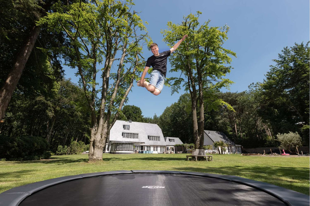 BERG Elite InGround Bodentrampolin rund ohne Netz
