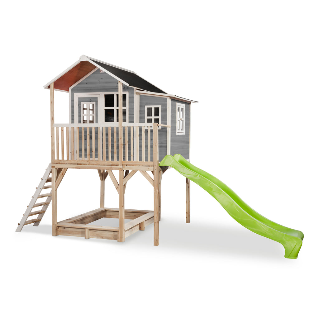EXIT Loft 750 Holzspielhaus - grau