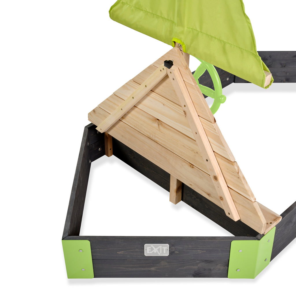 EXIT Aksent Holzsandkasten Boot 190x90cm