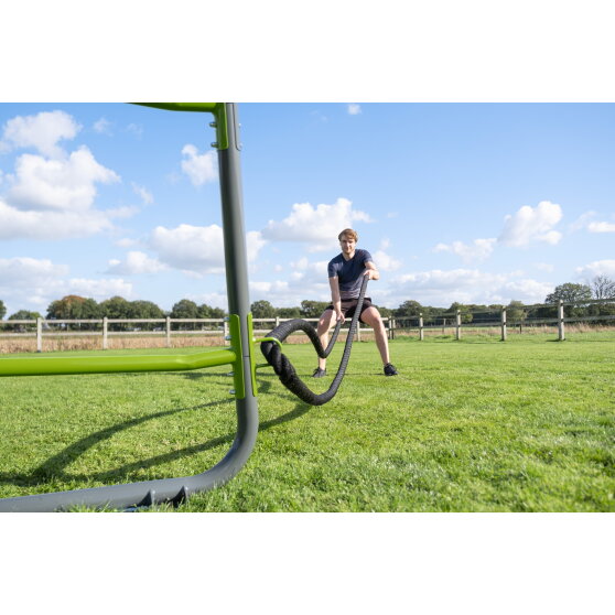 EXIT GetSet Battle Rope-Ringe MB100 / MB200 / MB300 (Set von 2) - schwarz