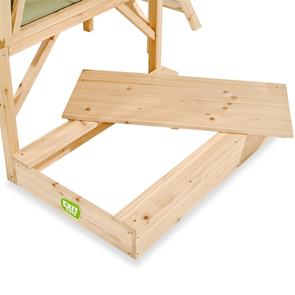 EXIT Holzsandkasten 90x60x14cm