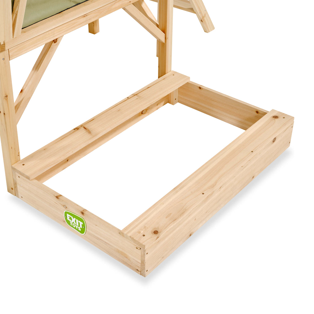 EXIT Holzsandkasten 90x60x14cm