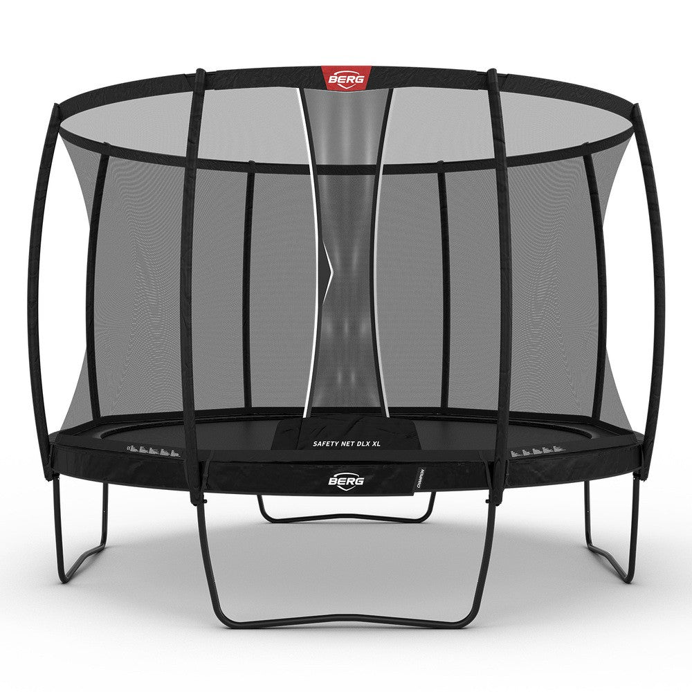 BERG Champion Regular Trampolin rund mit Sicherheitsnetz Deluxe XL
