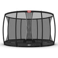 BERG Elite InGround Bodentrampolin rund mit Sicherheitsnetz Deluxe XL
