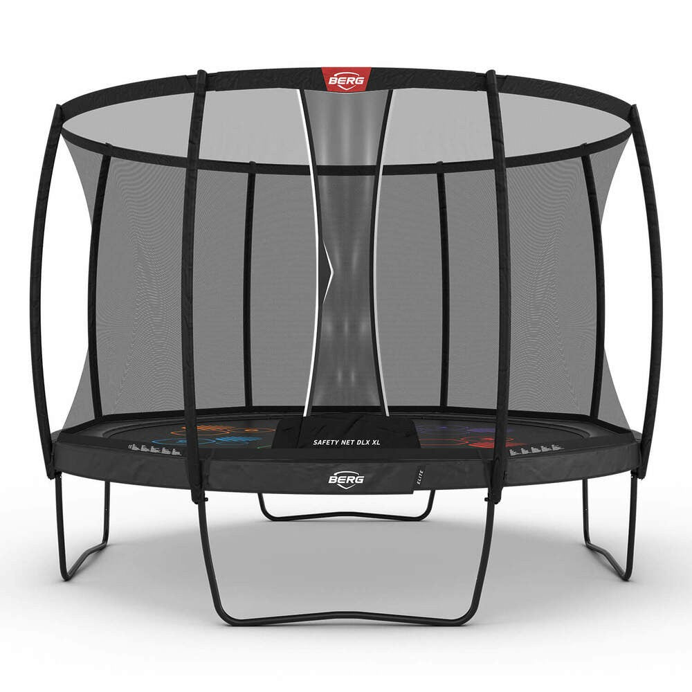 BERG Elite Regular 430 Trampolin rund mit Sicherheitsnetz Deluxe XL