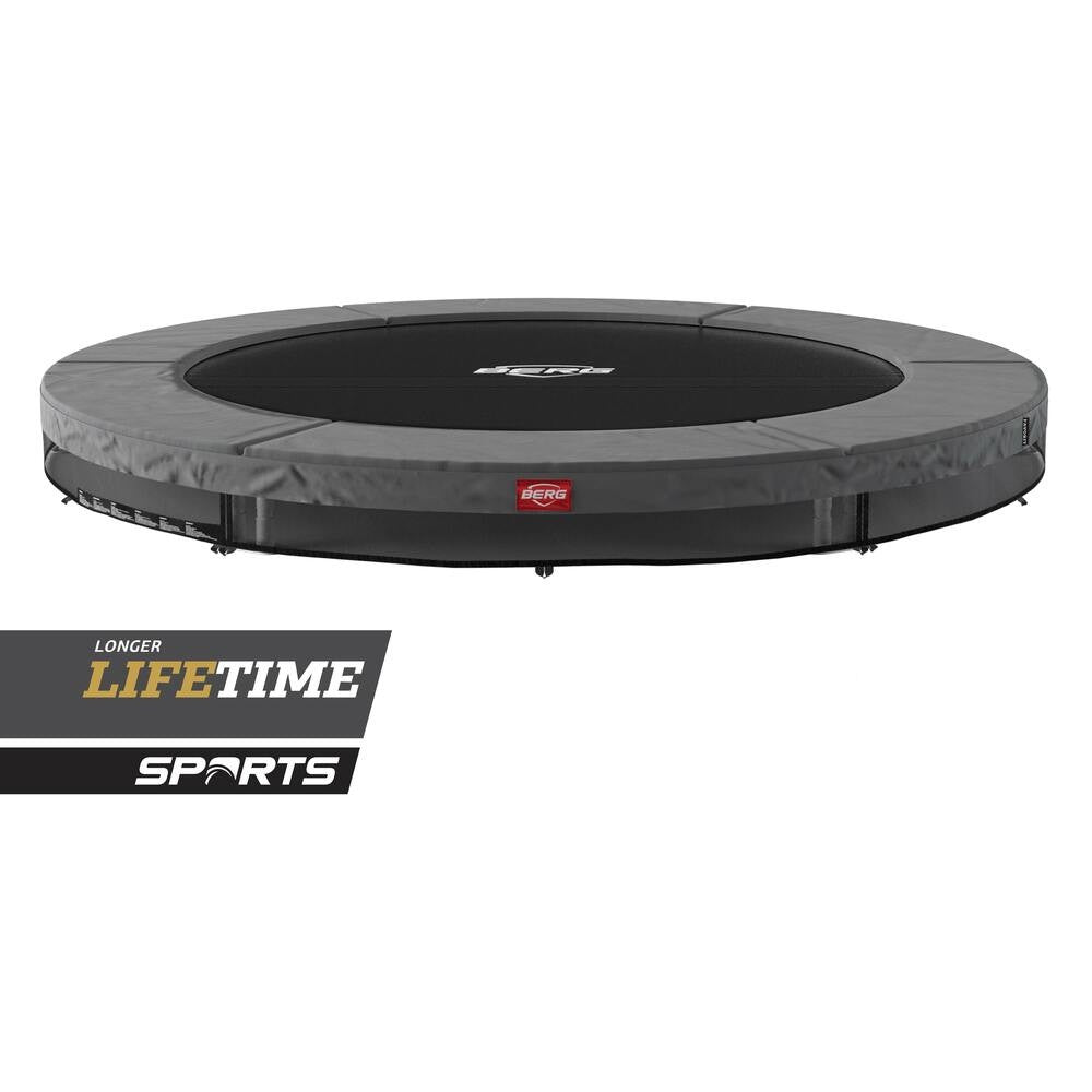 BERG Favorit InGround Bodentrampolin rund ohne Netz