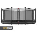BERG Grand Favorit InGround Bodentrampolin oval mit Sicherheitsnetz Comfort