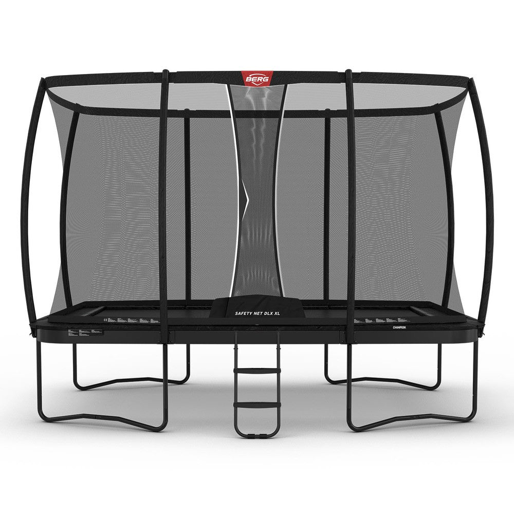 BERG Ultim Champion Regular Trampolin rechteckig mit Sicherheitsnetz Deluxe XL