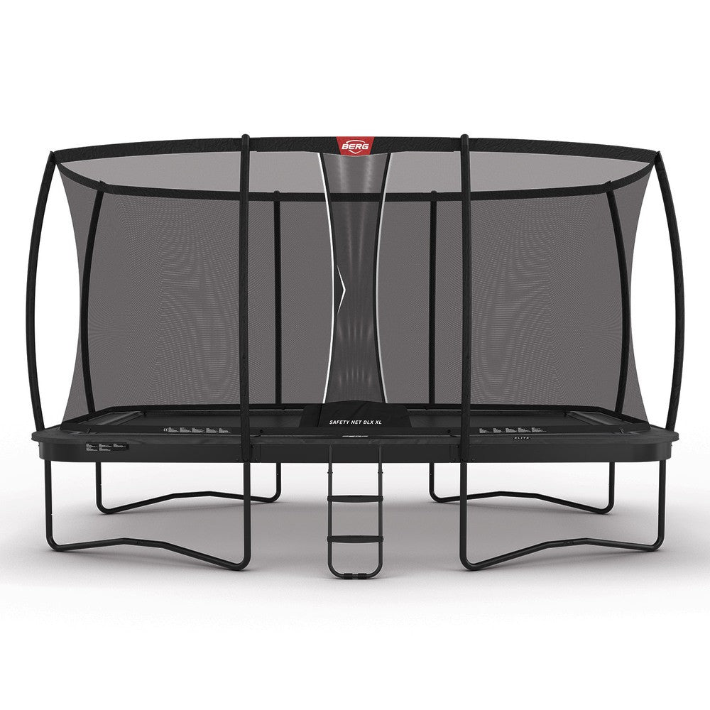 BERG Ultim Elite Regular 500 Trampolin rechteckig mit Sicherheitsnetz Deluxe XL
