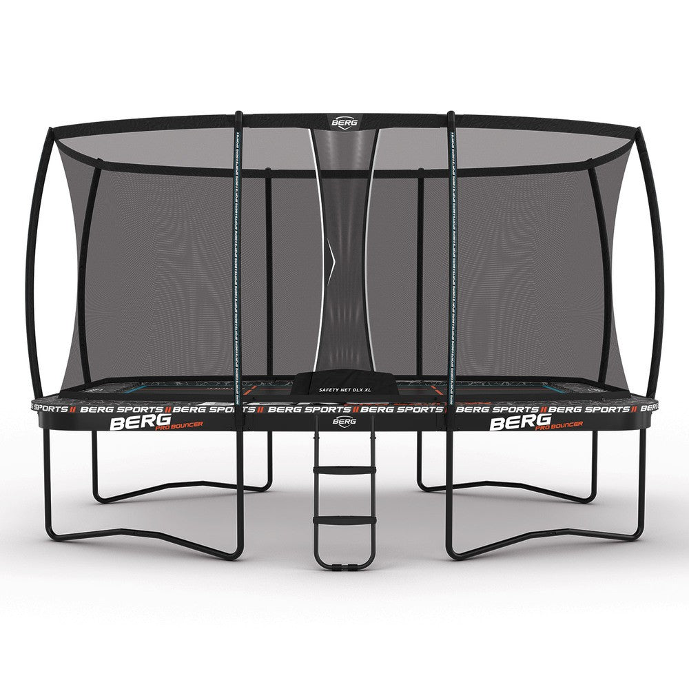 BERG Ultim Pro Bouncer Regular mit Sicherheitsnetz Deluxe XL