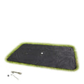 EXIT ebenerdiges Trampolin Abdeckplane rechteckig 305x519cm