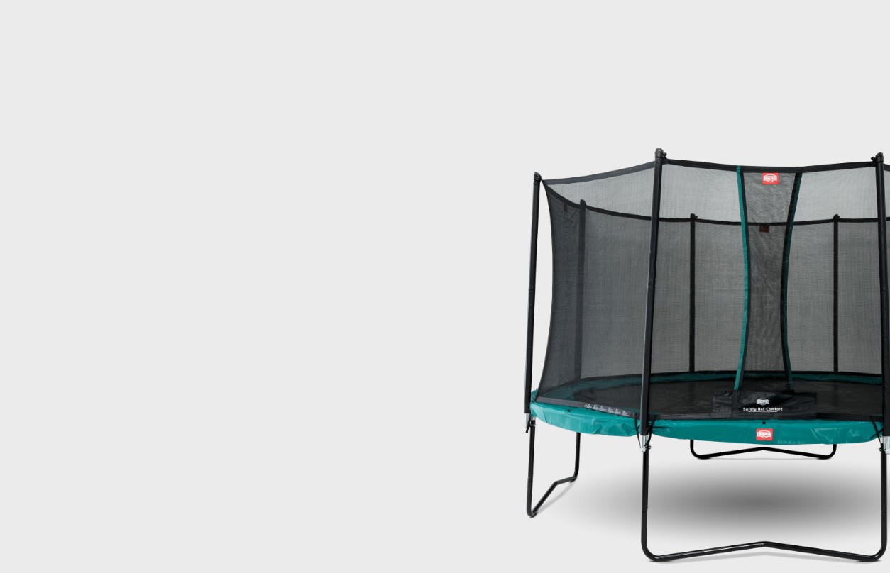 Trampoline auf Füßen